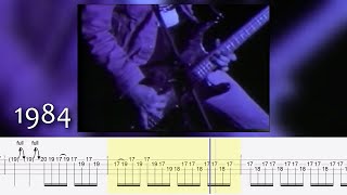 Craziest Cliff Burton's live bass solos w/ TABS #TotalCliff