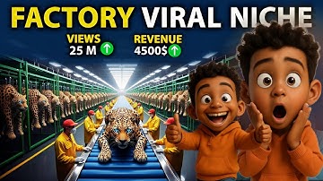 How I Created Viral Factory Process Videos Using Free AI Tool | NextGen Process-Style Channel Method