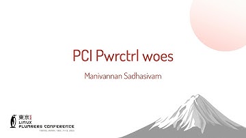 PCI Pwrctrl woes - Manivannan Sadhasivam