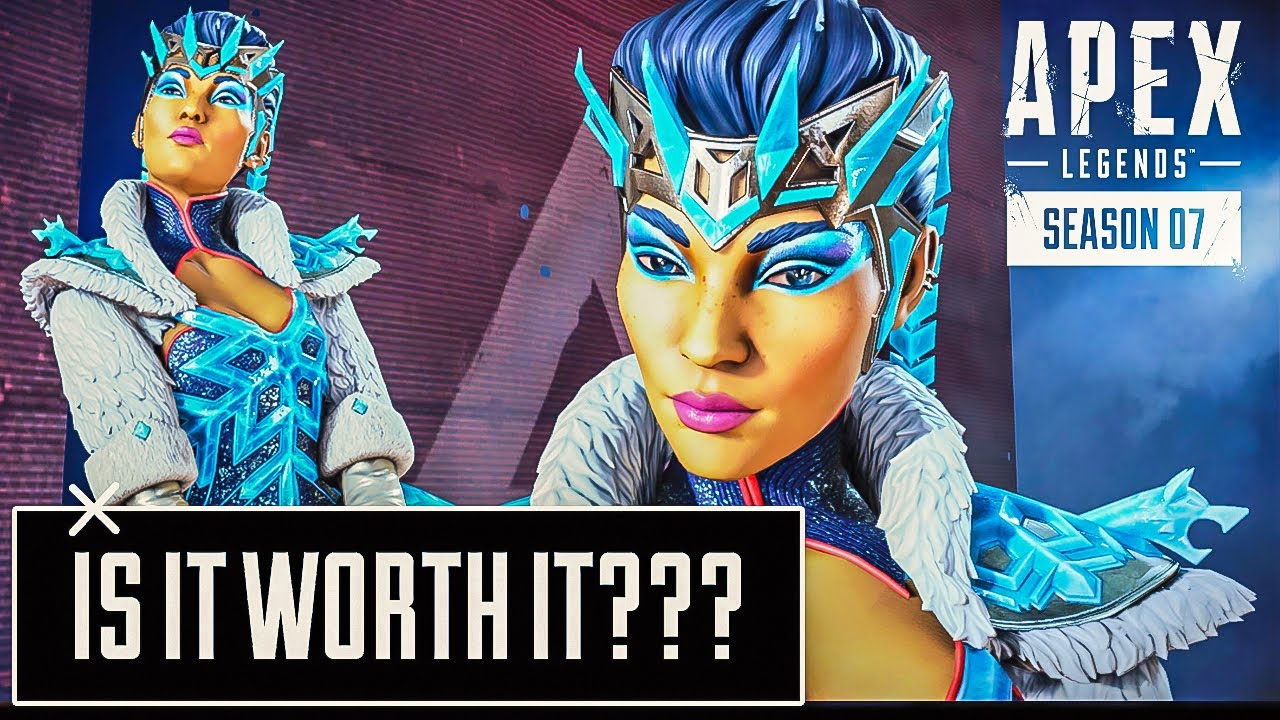 Apex Legends Loba Crystalline Perfection Skin Holiday Ice Queen Bundle