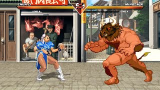 Chun Li Vs Minotaur - The Most Epic Fight Ever Made