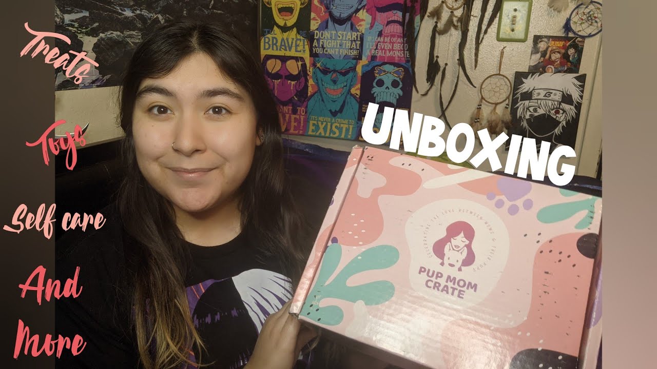 Dog subscription: Pup Mom Crate Unboxing