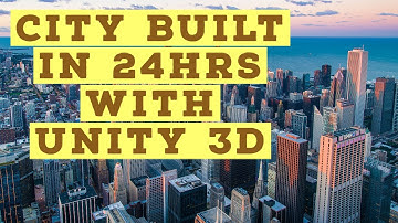 Building a city scene in 24HRS  in UNITY 3D