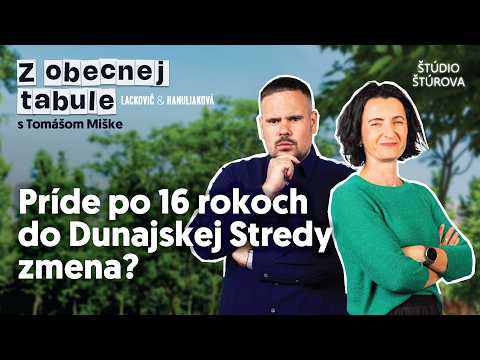 Z obecnej tabule #31 s Tomášom Miške | Dunajská Streda hlási spájanie. Príde po 16 rokoch zmena?
