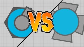 PRO Auto Smasher Vs. NOOB Overlord - Diep.io Short