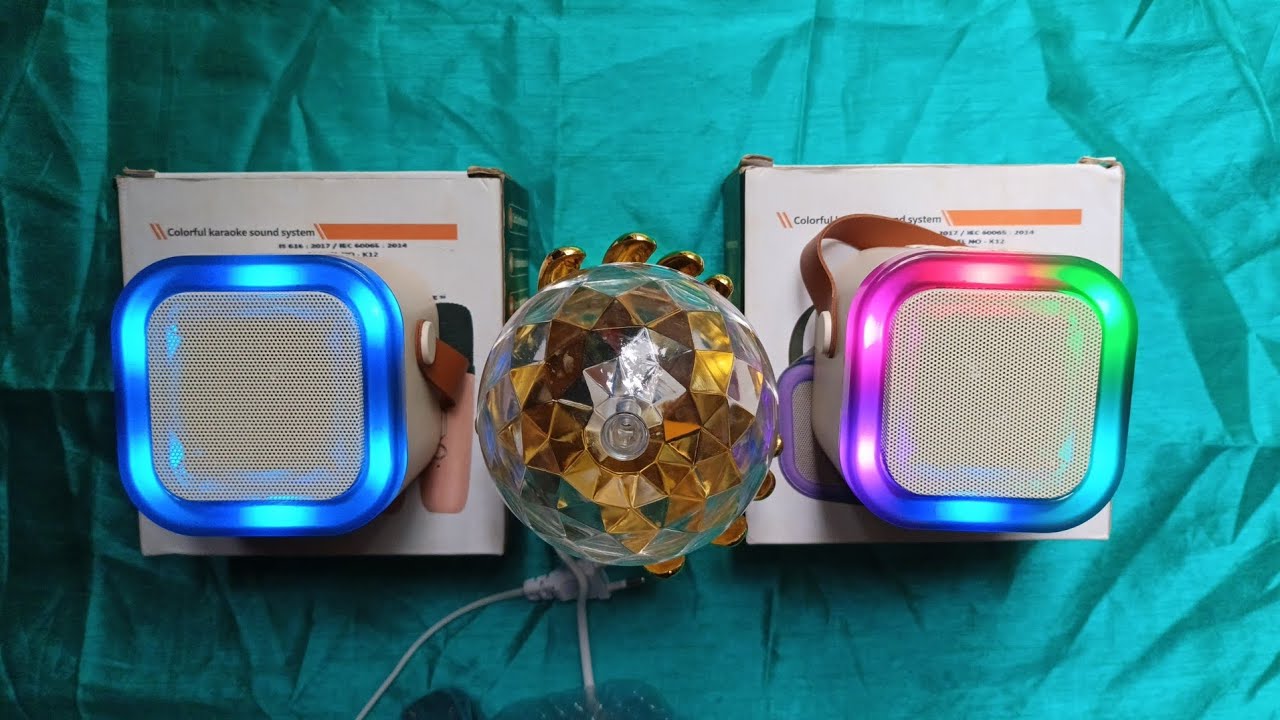 K12 karaoke wireless speaker Tips and Trick videos - full review video