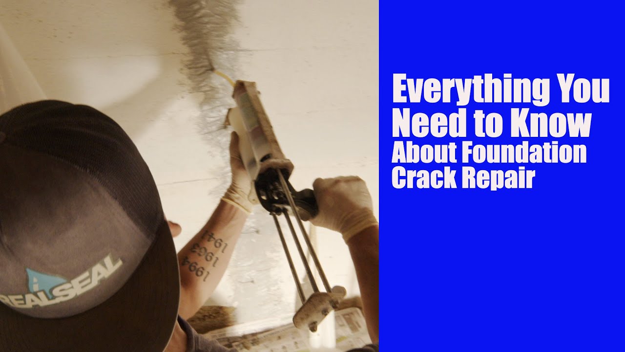 Everything you need to know about Foundation Crack Repair - YouTube