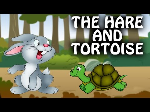 The Hare And Tortoise Story | Panchatantra Tales In ...