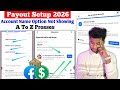 Facebook Earning Expired Problem Solved | Fb payout Setup| fb Tax information| fb earning expired