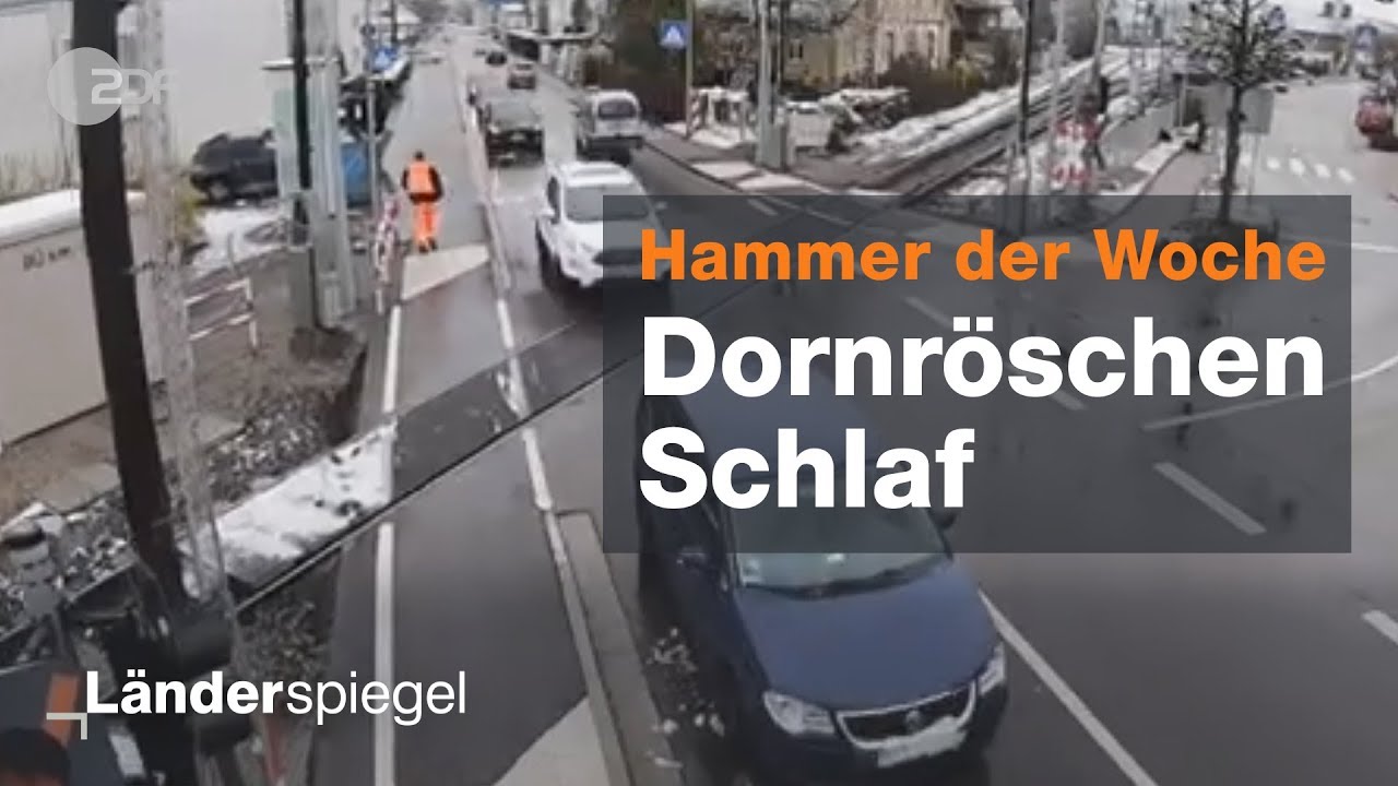 Neuer Bahnübergang im Handbetrieb - Hammer der Woche vom 06.04.2019 | ZDF