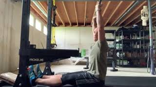 100 Reps Seated Shoulder Press for Time (Personal Trainer Saint Charles)