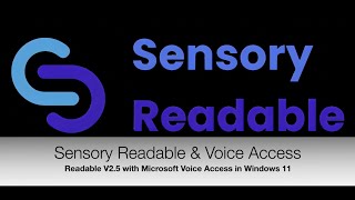 Sensory Readable and Microsoft Voice Access