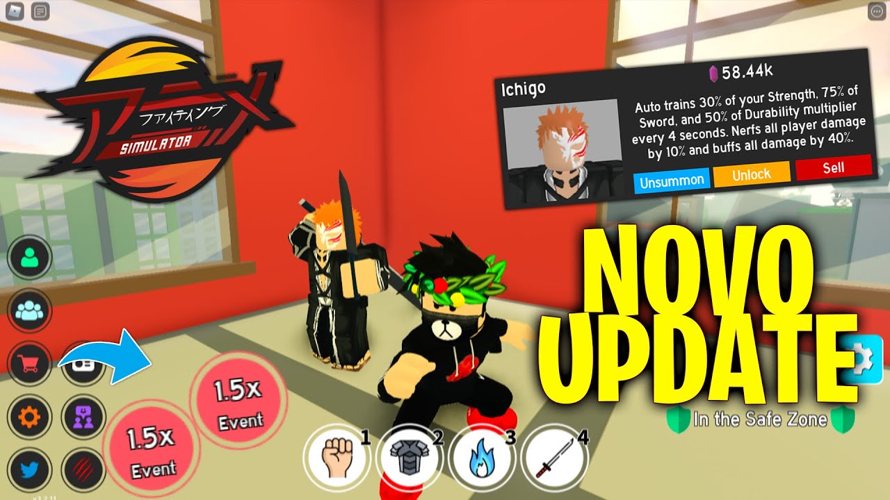 <em>NOVO UPDATE! LOCK CHAMPIONS</em> EVENTO 1.5X XP ANIME