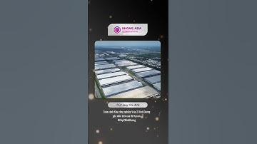 Toàn cảnh Khu công nghiệp Vsip 2 Bình Dương từ flycam.