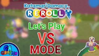 Katamari Damacy Lets Play Vs Mode Feat My Freind Harrison Grey Animates Gaming