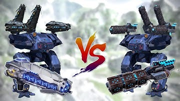 [WR] New Weapon HEL VS Nucleon - Damage Comparison | War Robots Test Server