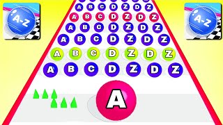 A-Z Run In All Levels Max Gameplay Android,iOS iPad Game – #azrun #foxrun screenshot 3