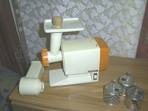 Moulinex Küchenmaschine Fleischwolf Reibe Raspel Food Processor Meat Grinder Grater 