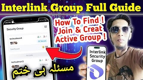 Interlink Network Security Group Full Guide | Create, Join & Earn Rewards (New Update 2025)