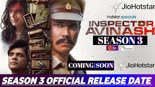 Inspector Avinash Season 3 Official Trailer| Inspector Avinash 3 Release Date| Randeep @JioHotstar