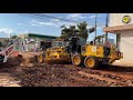 PATROL REBAIXANDO E ENCABEÇANDO RUAS/Motoniveladora/Patrola/Road Grader/Motor Grader/Niveleuse.