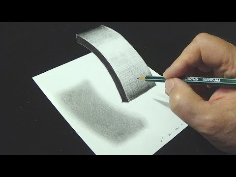 Very Easy - How to Draw Floating Letter \