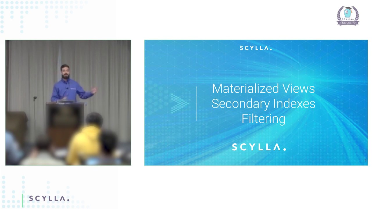 Materialized Views And Secondary Indexes Scylla University