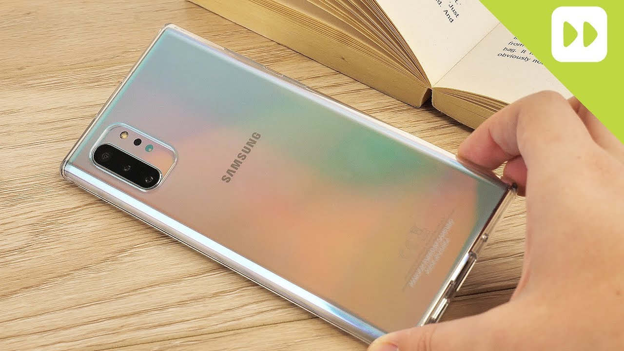 Official Samsung Galaxy Note 10 Clear Case Review 