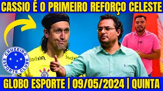 SAIU AGORA! A MÍDIA ESPORTIVA CRAVOU! CASSIO JÁ SE DESPEDE DO CORINTHIANS? REFORÇOS NO CRUZEIRO!