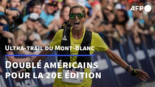 Ultra-trail du Mont-Blanc: doublé américain inédit pour la 20e édition | AFP