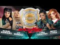 WWE 2K25: RODRIGUEZ &amp; MORGAN VS VALKYRIA &amp; LYNCH [WWE WOMEN'S TAG TEAM CHAMPIONSHIP] [BACKLASH '25]