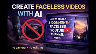 Create Faceless YouTube Videos with AI (No Camera, No Editing) | Narrelo