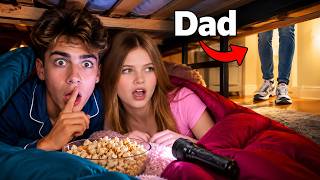 I Hid From My Dad for 24 Hours! (EXTREME Hide & Seek Challenge) | Salish & Jordan Matter