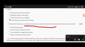 Marketing Management-I week 6 Assignment answer