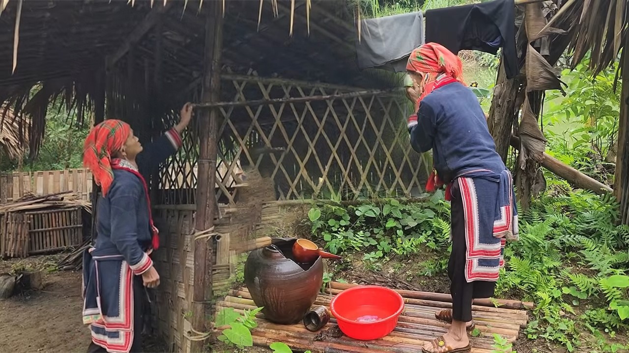 A Life in the Forest: A Young Mother and Her Grandma Work Hard on Their ...