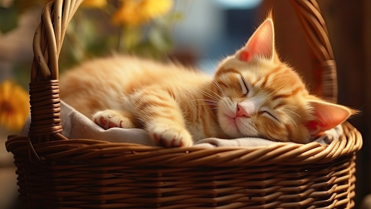 Image showcasing Calming Music for Anxious Cats: Soothing Sounds for Deep Relaxation and ...