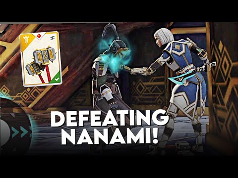 Defeating Nanami on