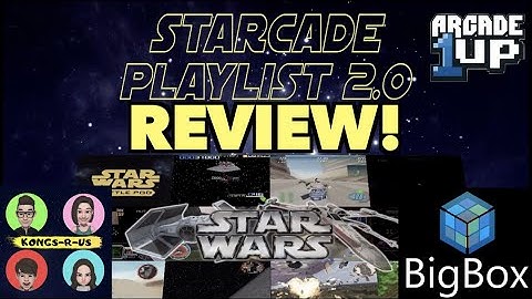 StarCade 2.0 Playlist Review! | Kongs R Us Custom Launchbox/Bigbox Playlist! Easy to install!