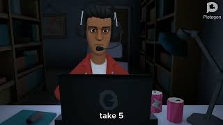 Plotagon logo Bloopers 9 Funny Moments Version