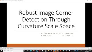 Robust Image Corner Detection Through Curvature Scale Space.(2021).