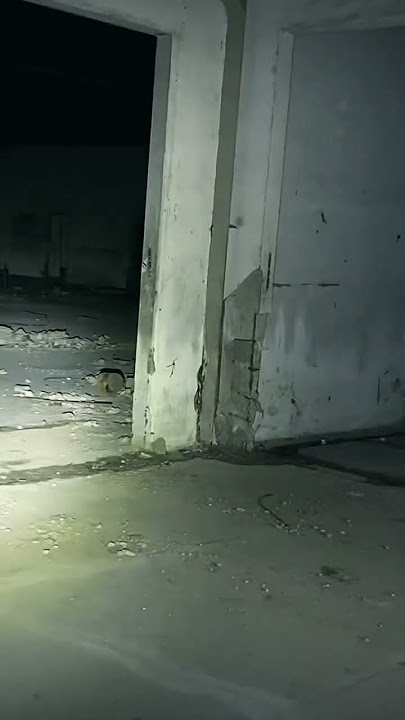 Joe kal ketakutan lari di pabrik bekas penemuan m4yat #explore #creepy #misteri #shortvideo #hantu