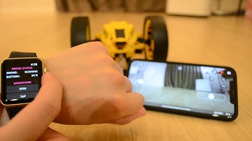 Scroll Controller for Parrot Jumping Race Drone iOS App - Demo Video