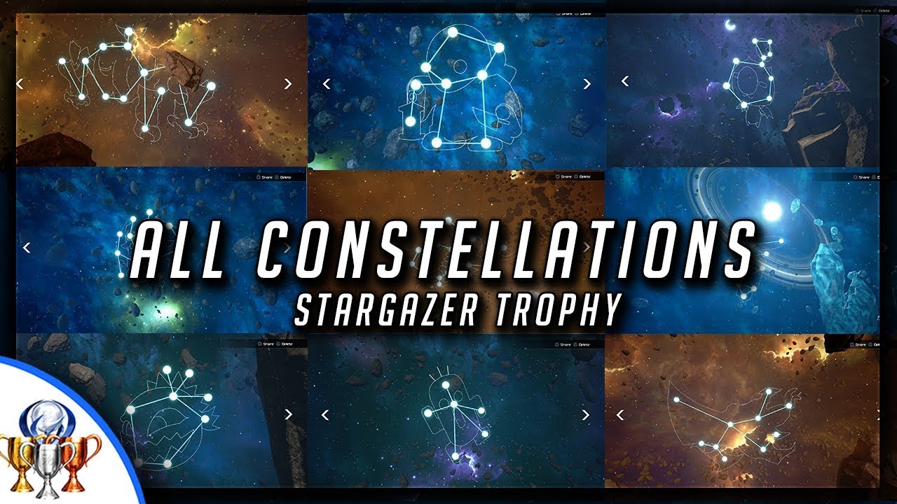 Kingdom Hearts 3 Stargazer Trophy All Constellation Locations YouTube
