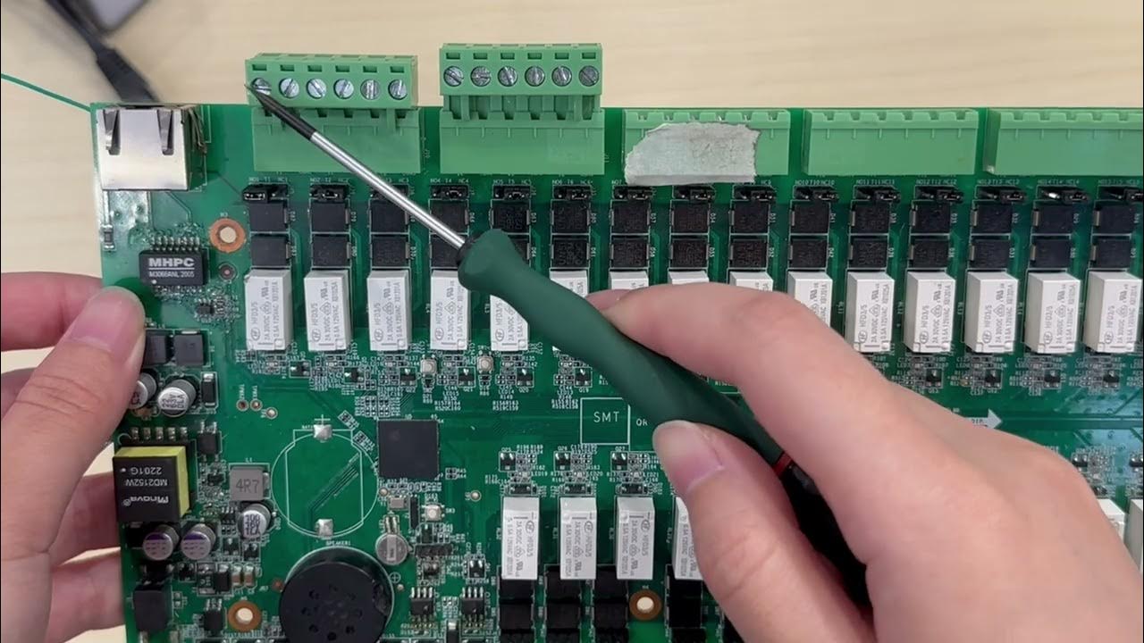 Akuvox Elevator Control Relay Wiring - YouTube