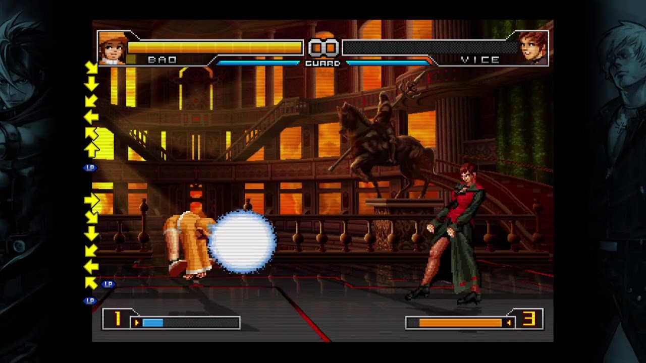 KOF 2k2 UM Practicing!!!!!!