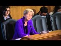 Senator Warren Asks FHFA Director Mel Watt About Principal Reduction