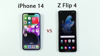 iPhone 14 vs Samsung Z Flip 4 | SPEED TEST