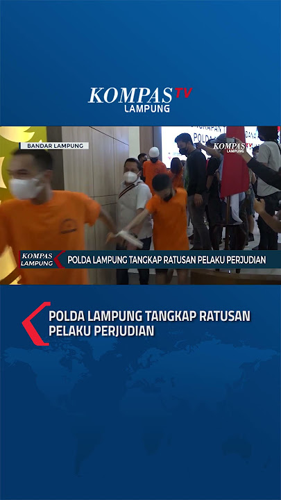 Polda Lampung Tangkap Ratusan Pelaku Perjudian