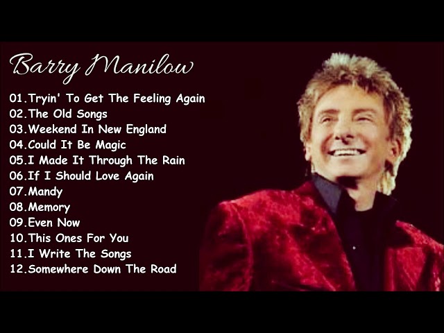 Barry Manilow Greatest Hits class=