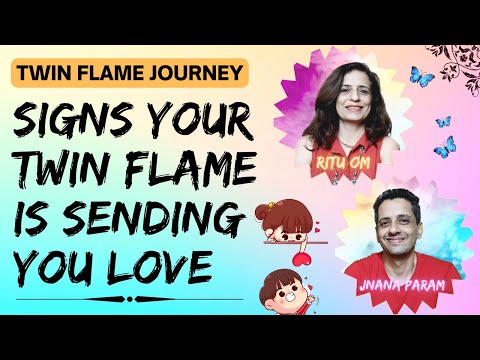 Signs your Twin Flame is Sending you Love | Twin flames love | ENGLISH